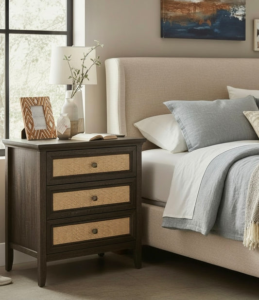 Dolores Weathered Brown Nightstand