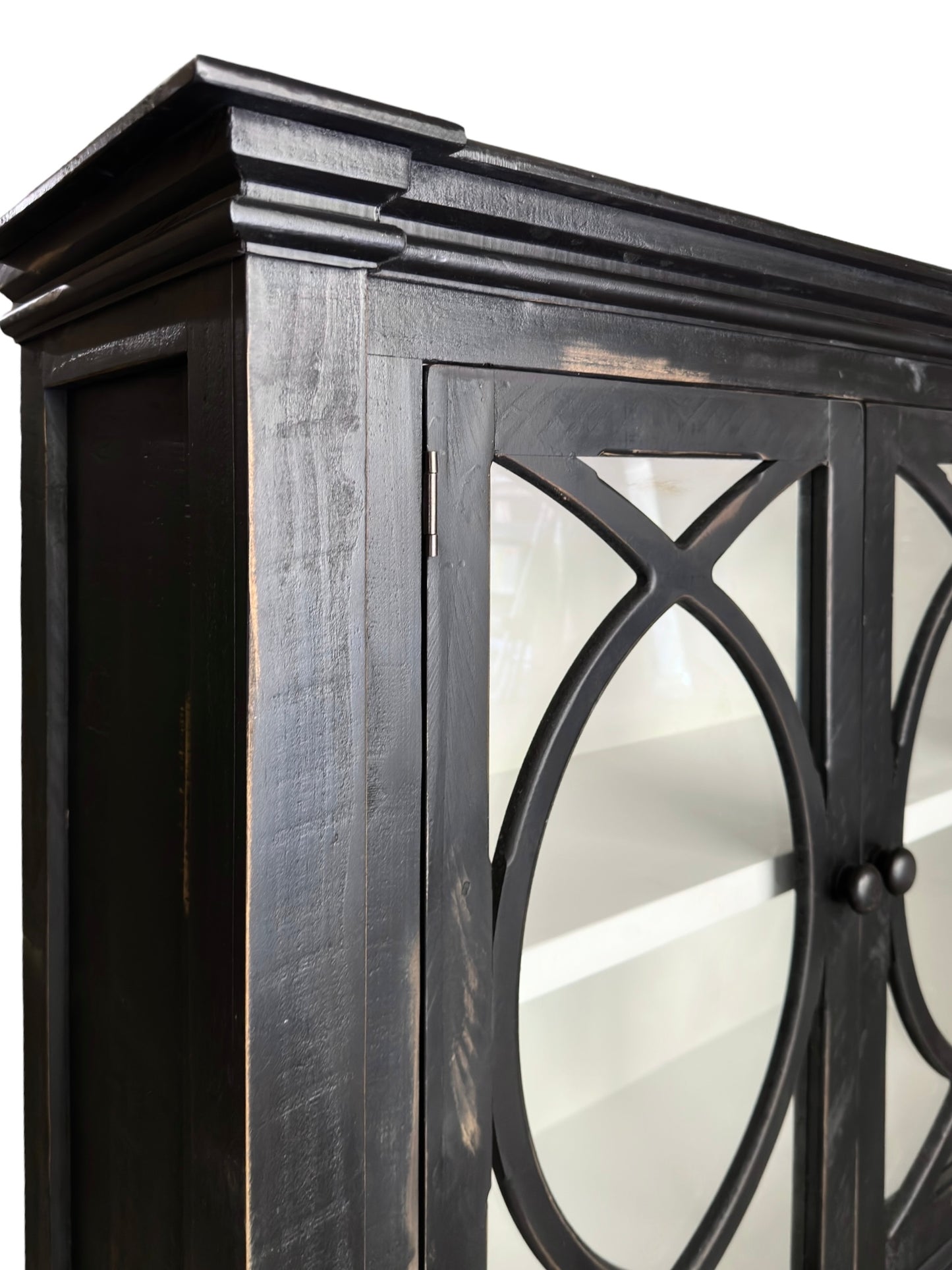 Cameo II Black Small Cabinet