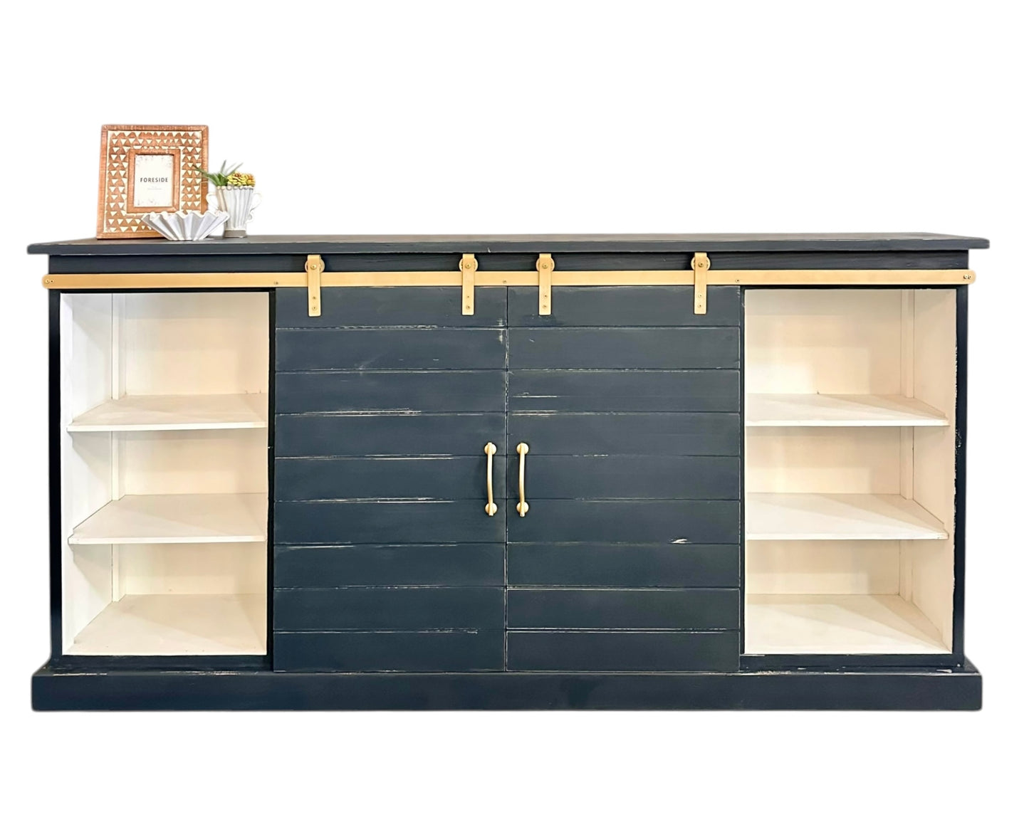 Griffin Navy Blue Large Cabinet