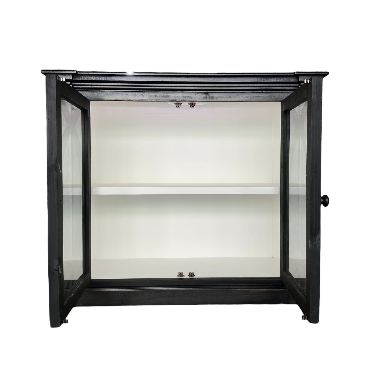 Cameo II Black Small Cabinet