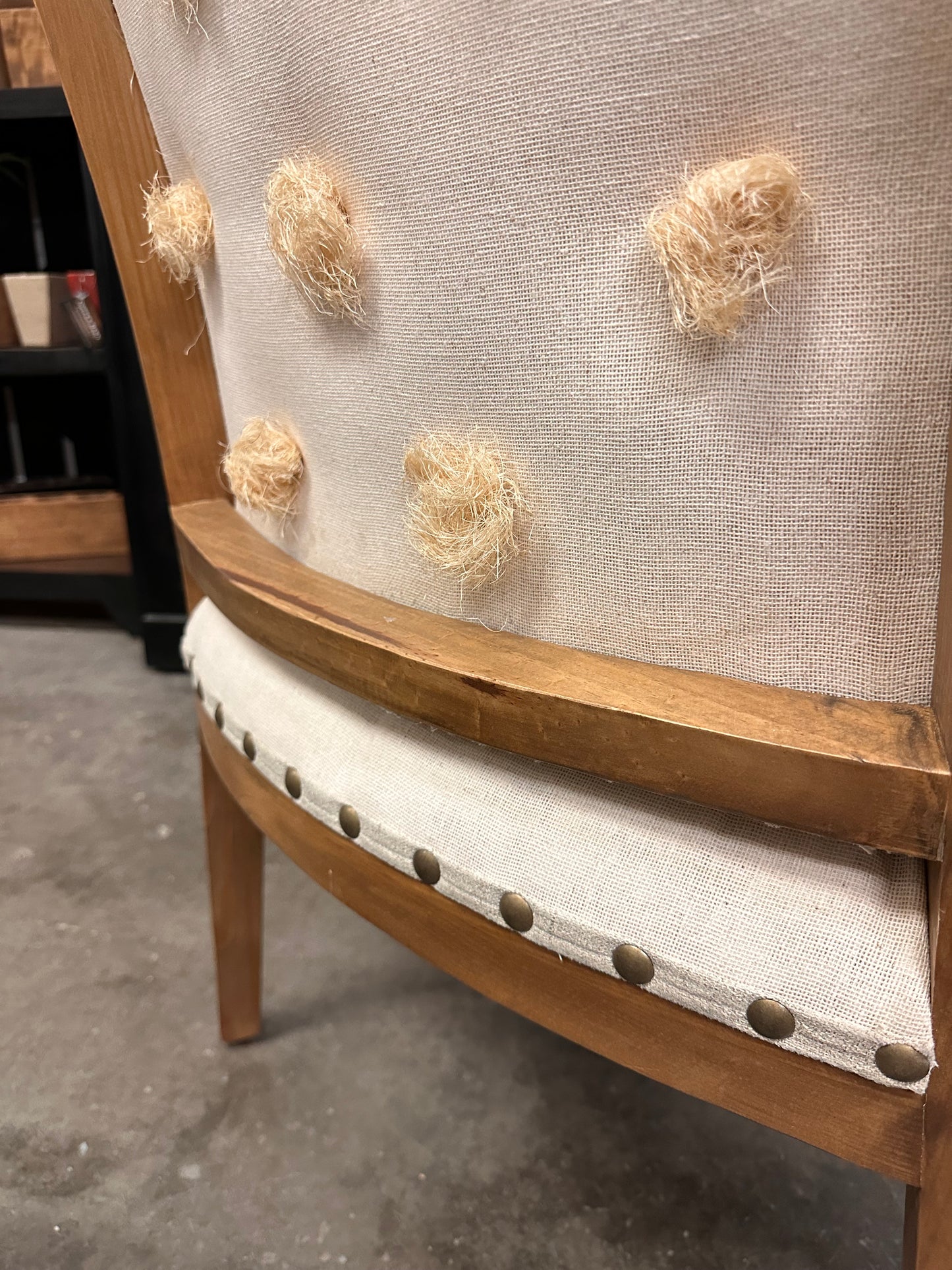 Rita Warm Honey Deconstructed Chair