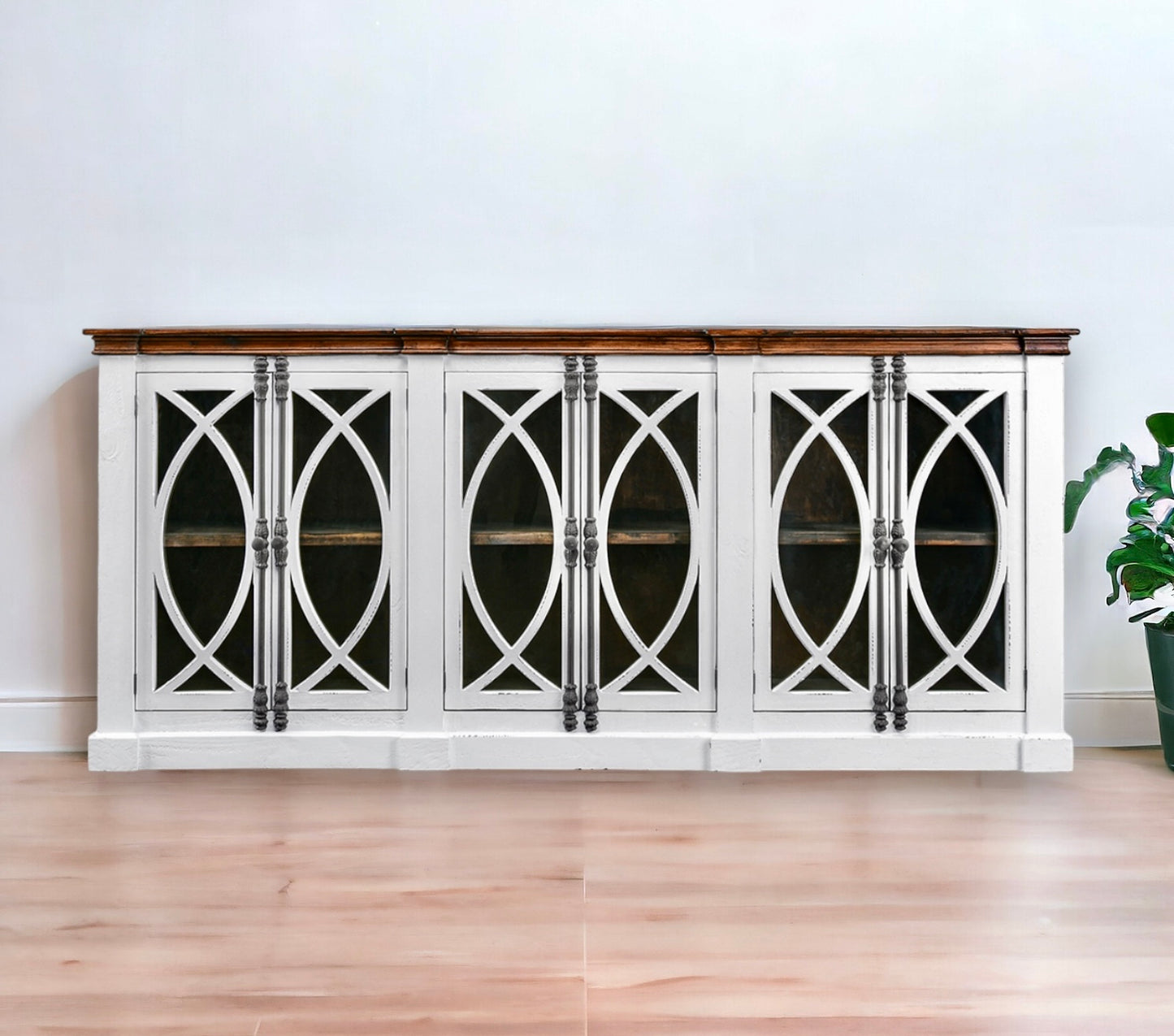 Cameo White & Tobacco Large Buffet