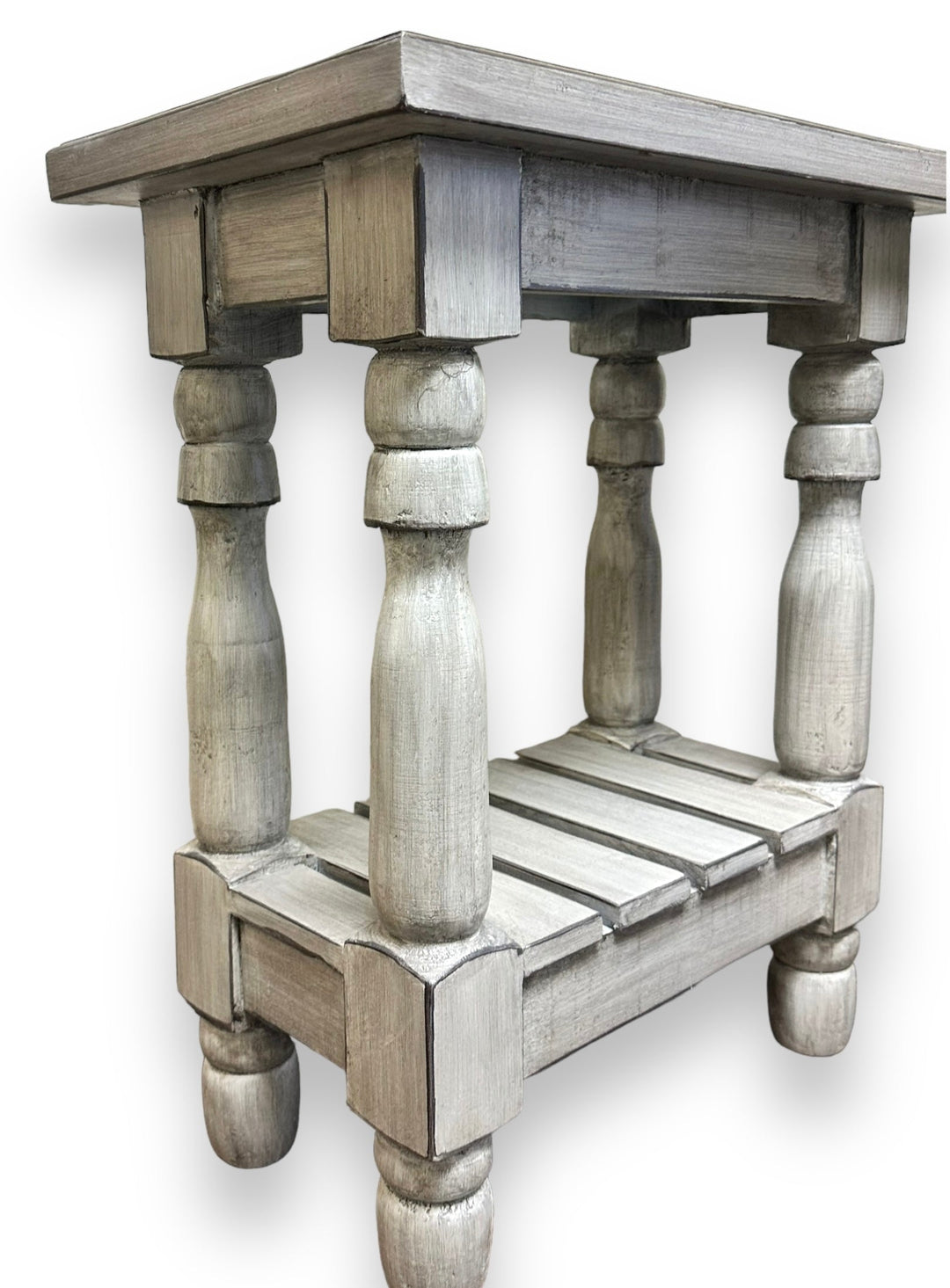 Maddie Gray Narrow End Table