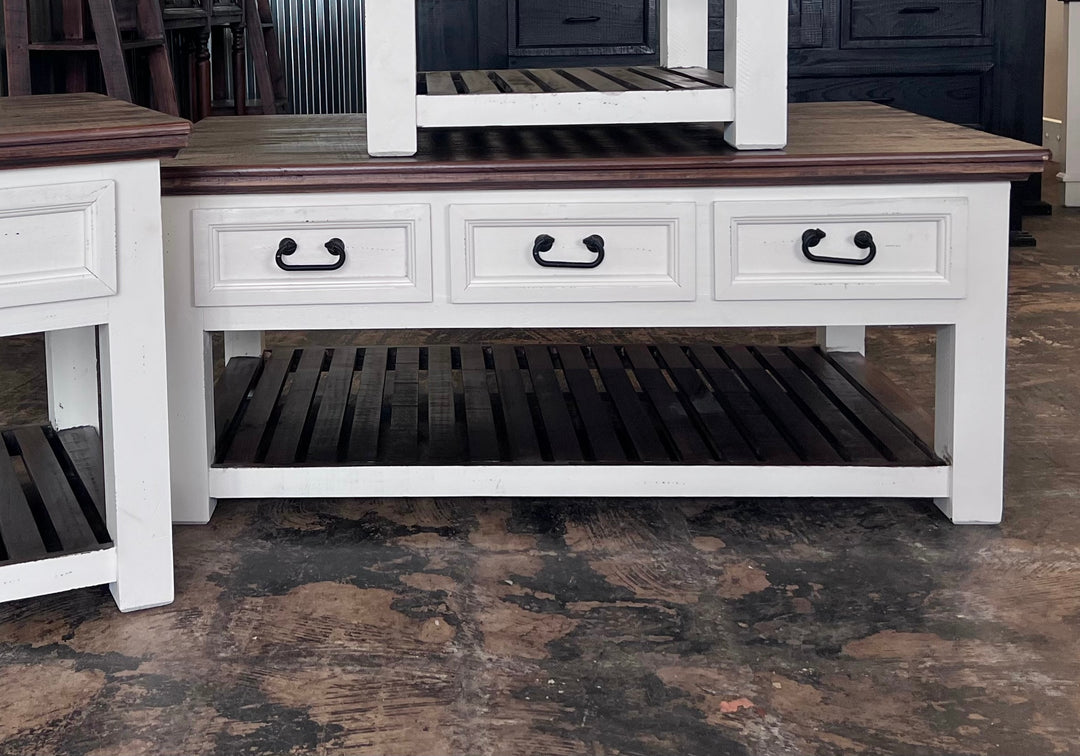 Chloe II White coffee table