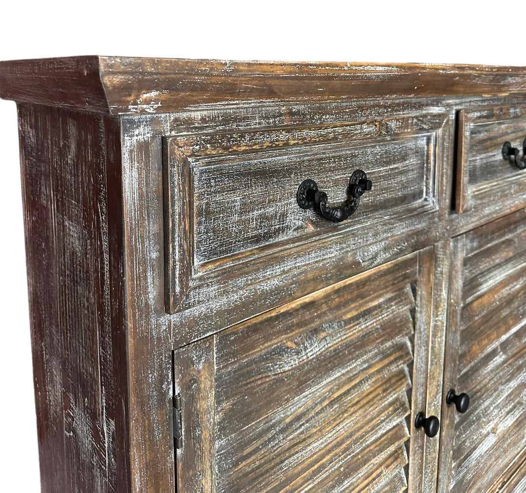 Riley Weathered Brown Buffet