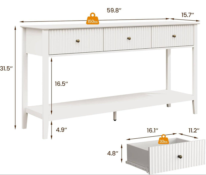Summerville Console Entryway Table