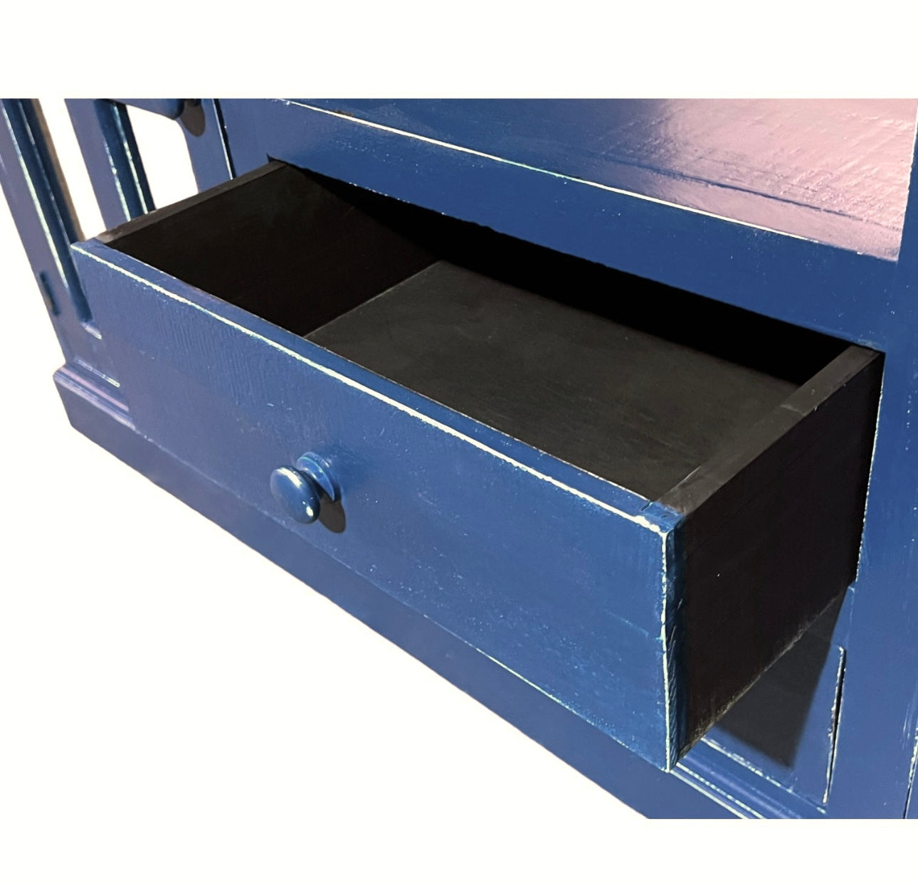 Tanner Blue Kitchen Island - Clearance