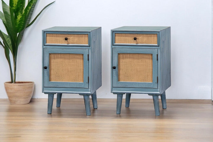 Anderson Blue Nightstands (pair of 2)