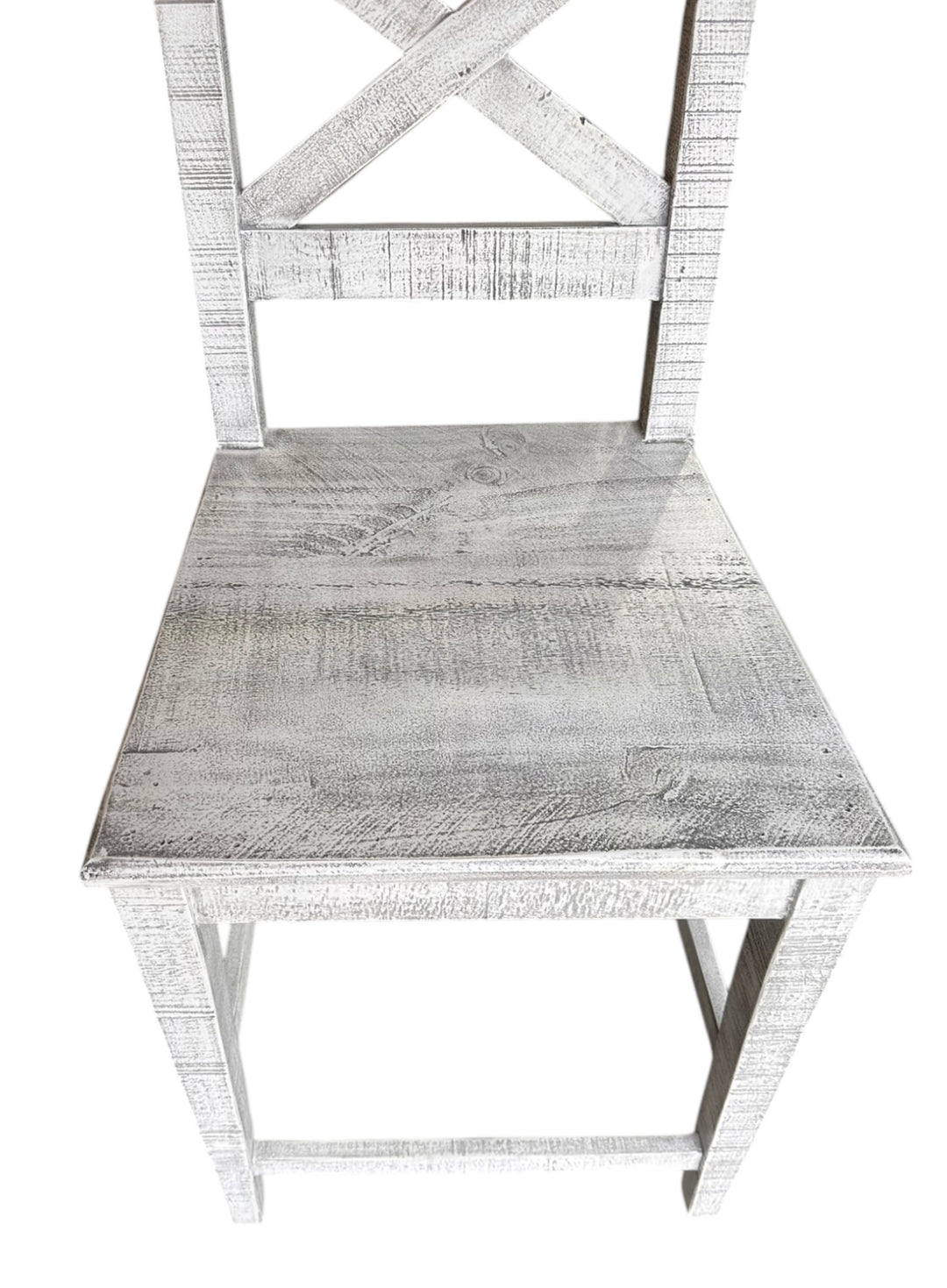 Alicia White Washed Counter Height Stool