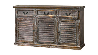 Riley Weathered Brown Buffet