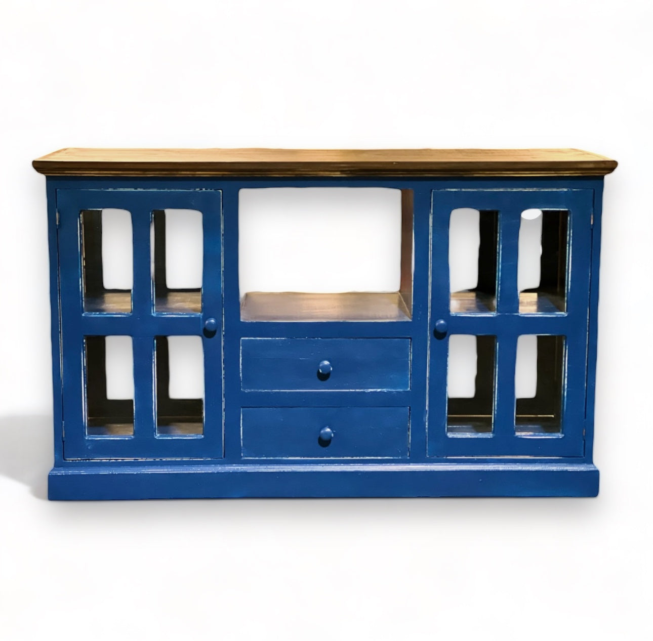 Tanner Blue Kitchen Island - Clearance