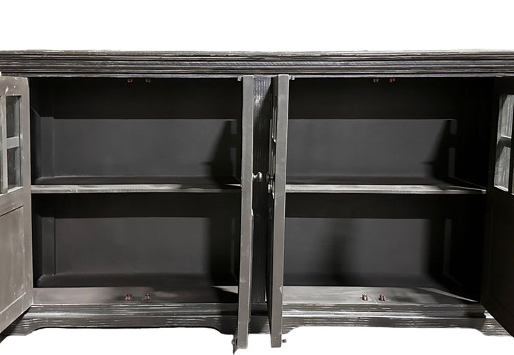 Holly Charcoal Console Cabinet