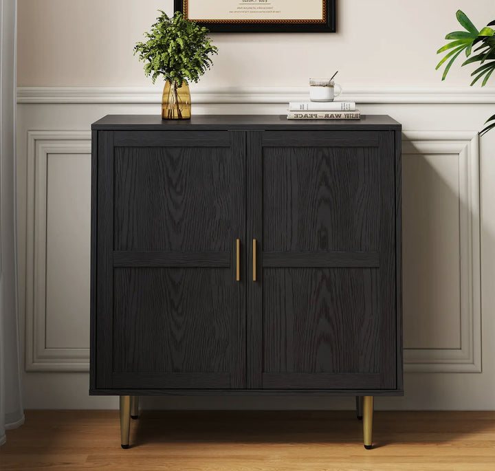 Whitley Black Accent Cabinet