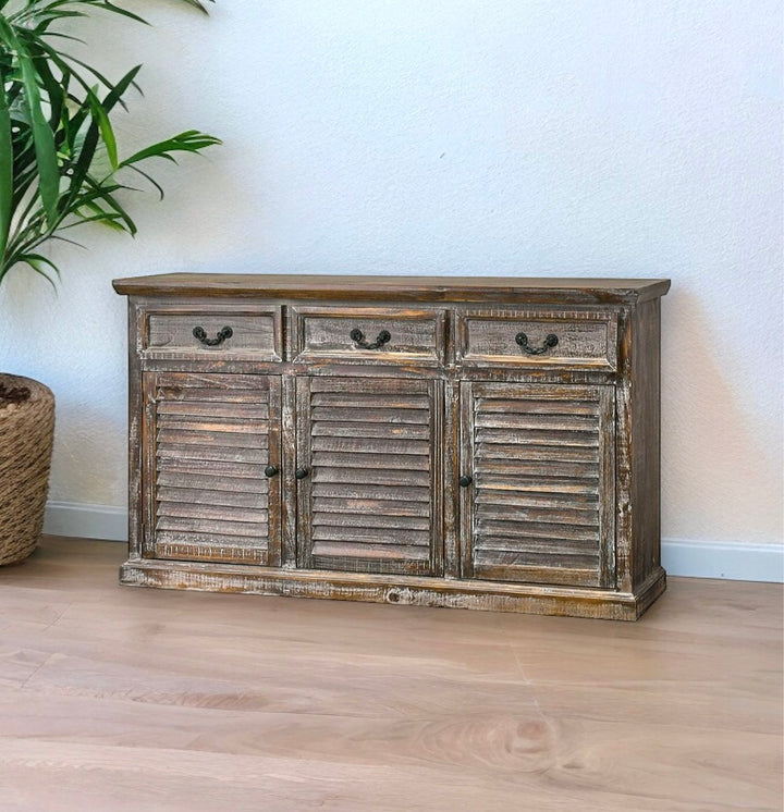 Riley Weathered Brown Buffet