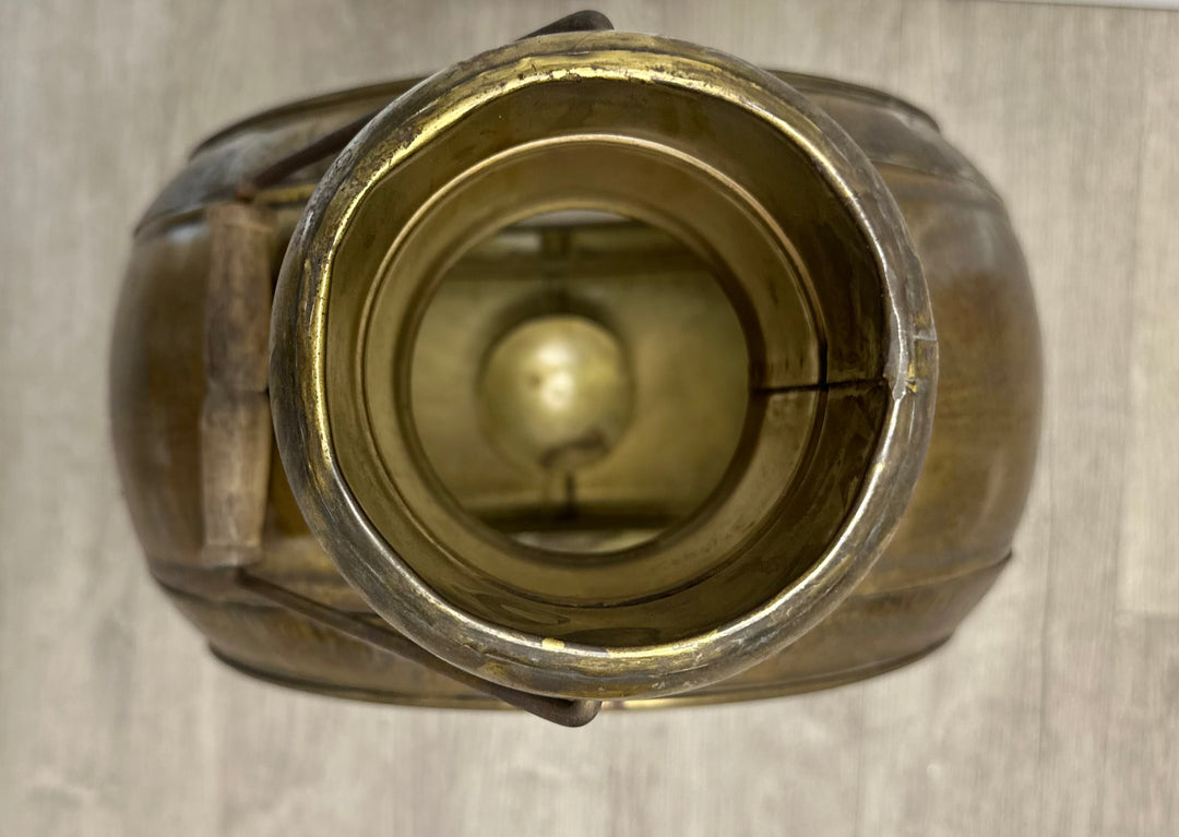 Gold Metal Large Lantern