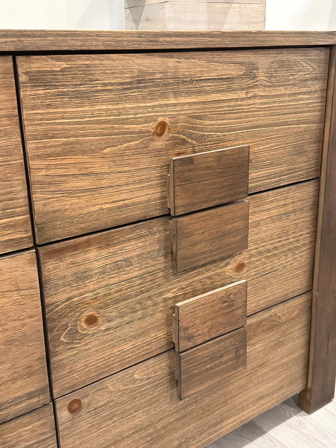 Fallon Rustic Brown Dresser