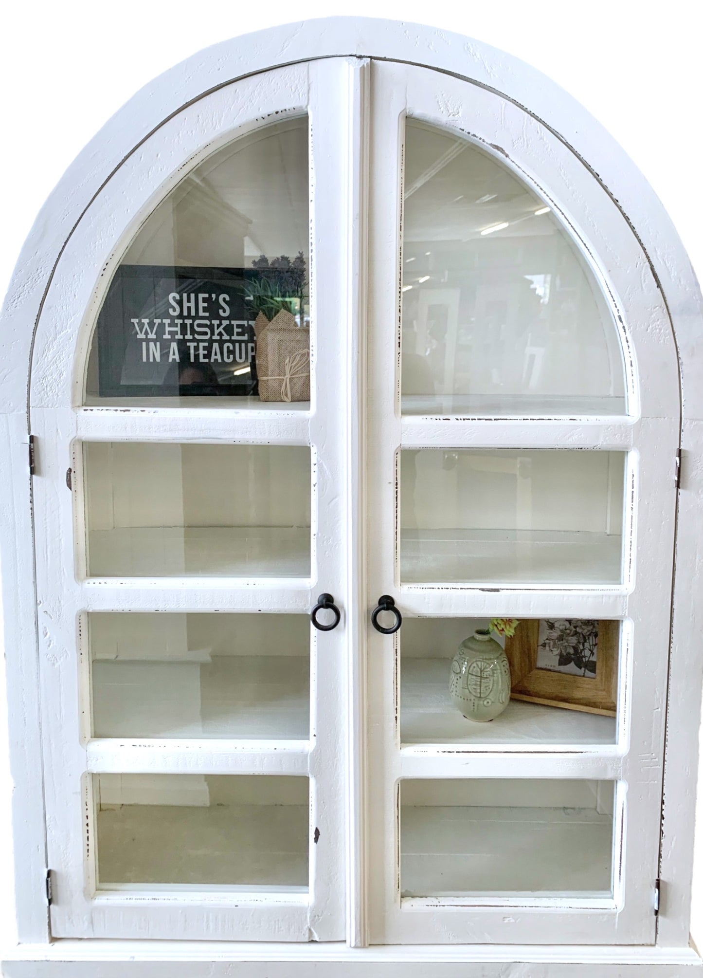 Kelly White Display Cabinet