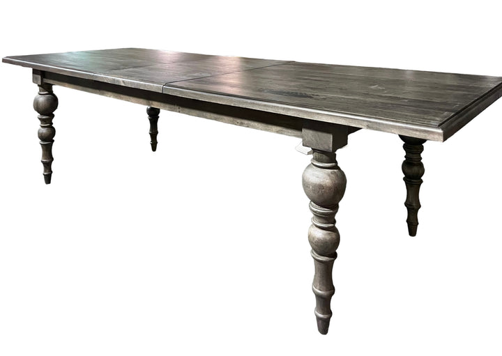 Olivia Extending Dark Weathered Mango Dining Table