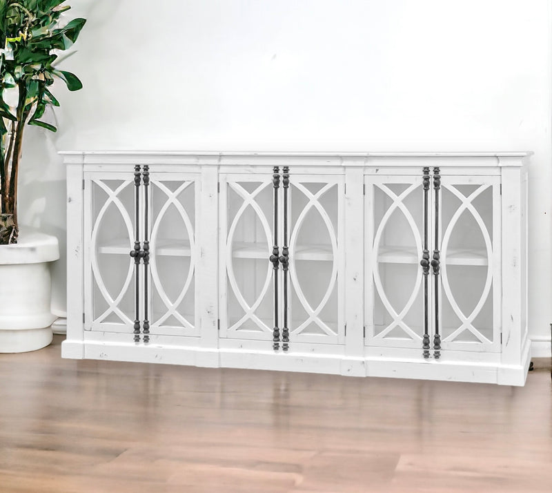Cameo White Large Buffet