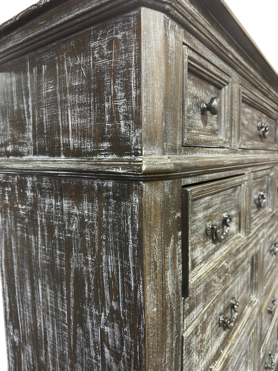 Courtney Weathered Wood X-Large Dresser