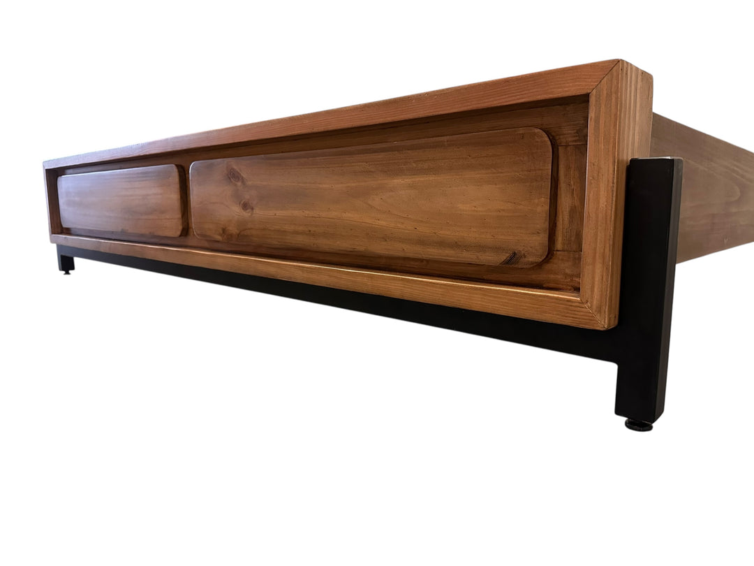 Bernard Upholstered & Wheat Brown Queen Bed