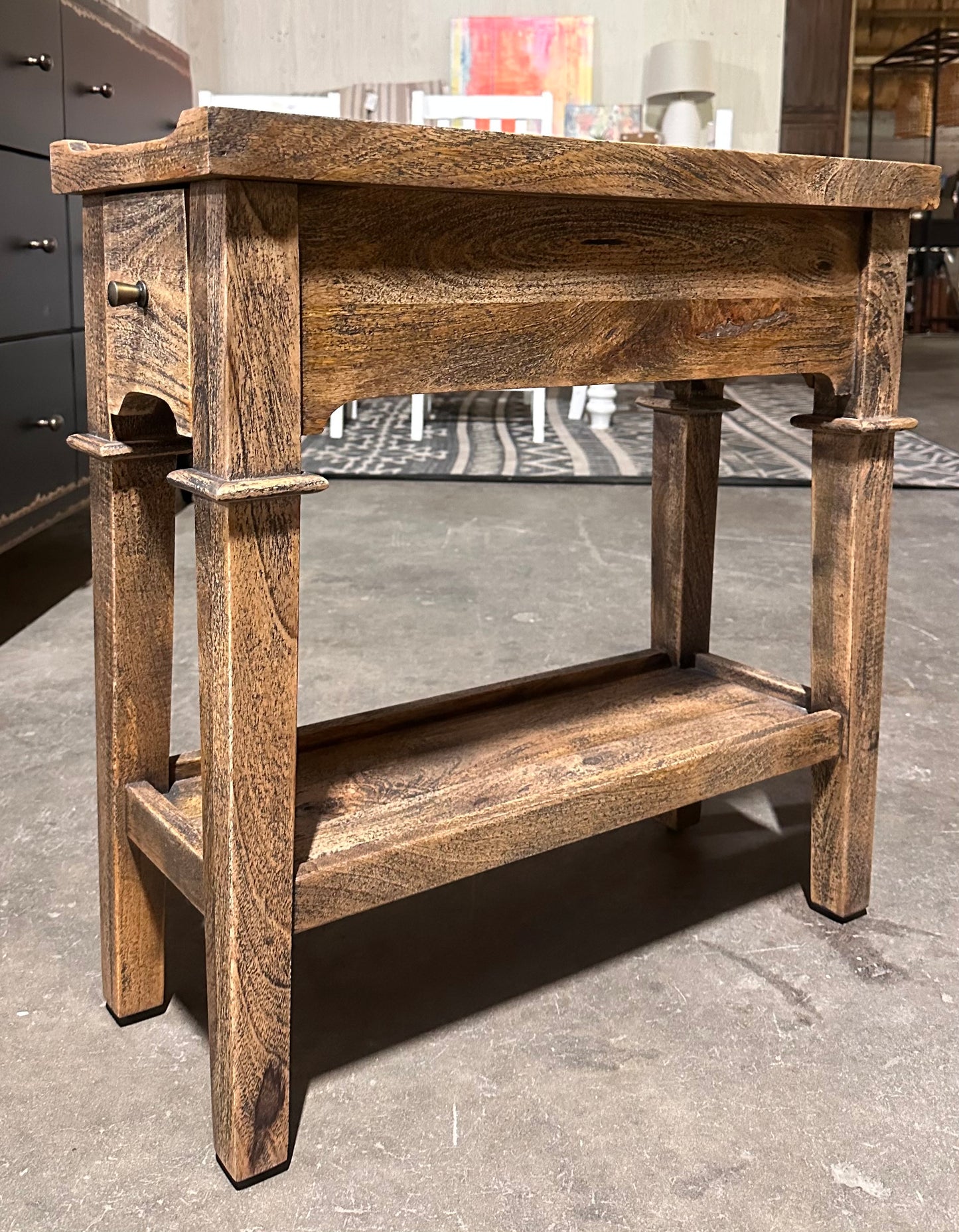Francis Mango Rectangular End Table