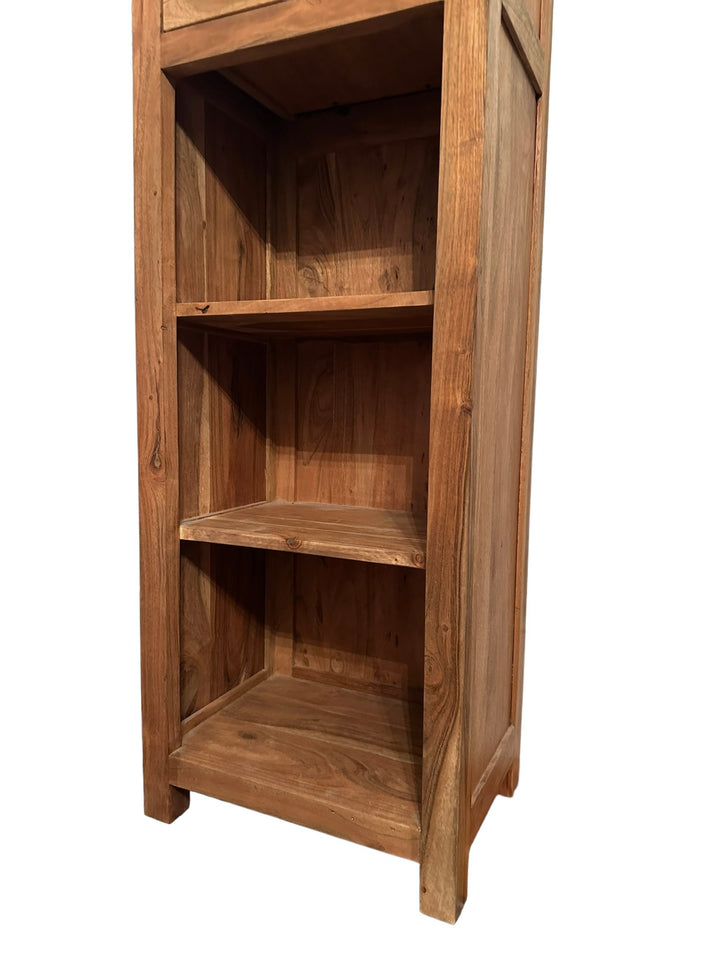 Keira Honey Brown Mango Bookcase