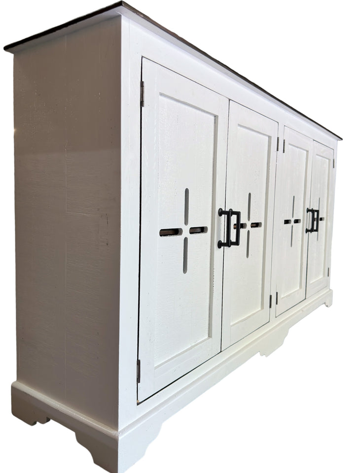 Alexi White Console Cabinet