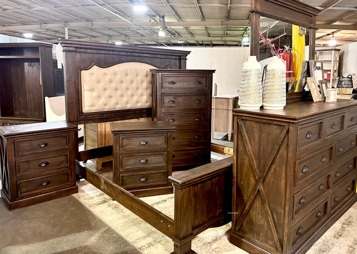 Sofia Tobacco King Bedroom Set