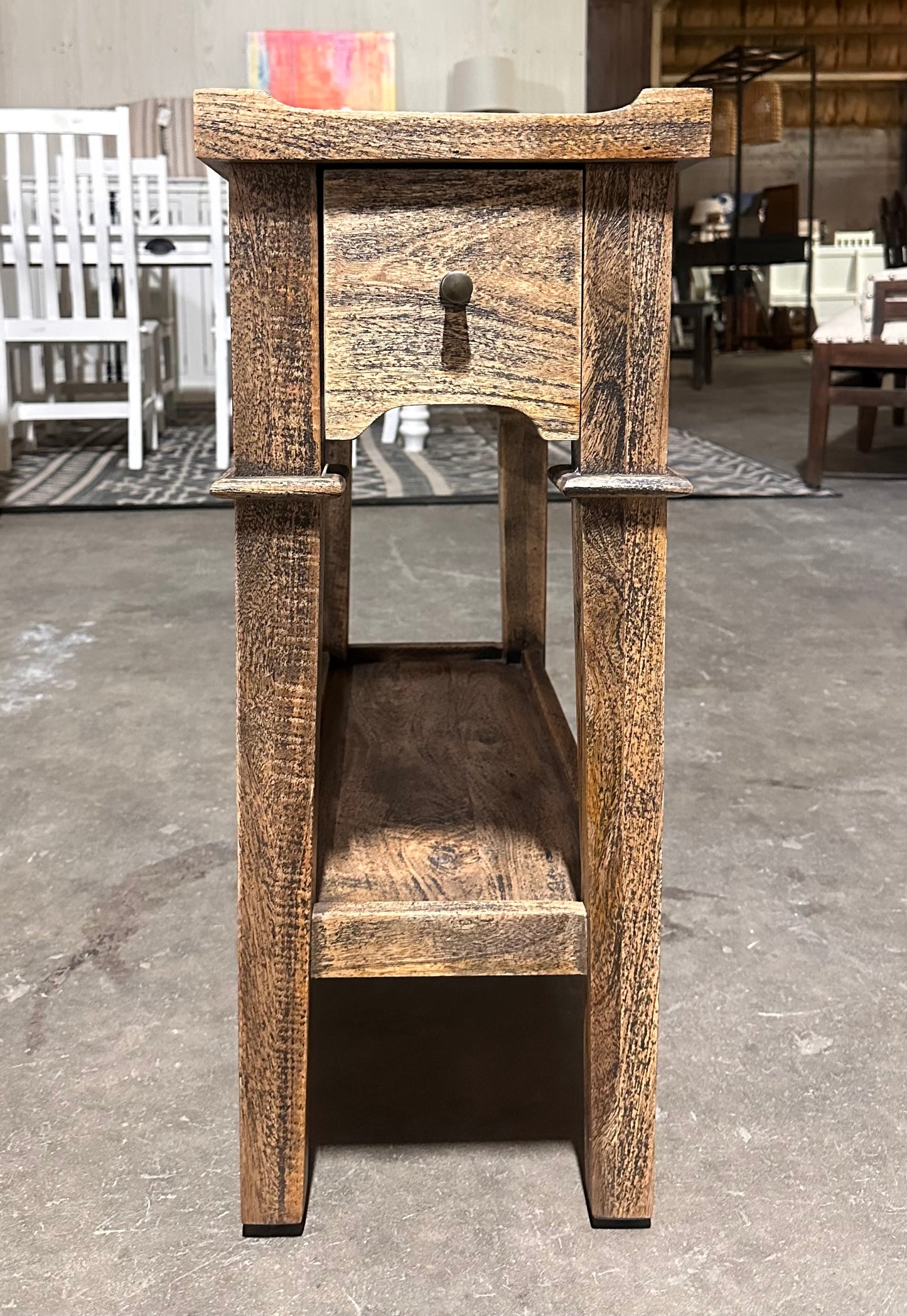 Francis Mango Rectangular End Table
