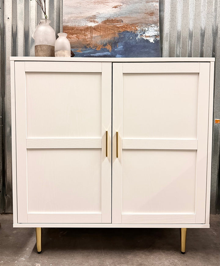 Piper White Accent Cabinet
