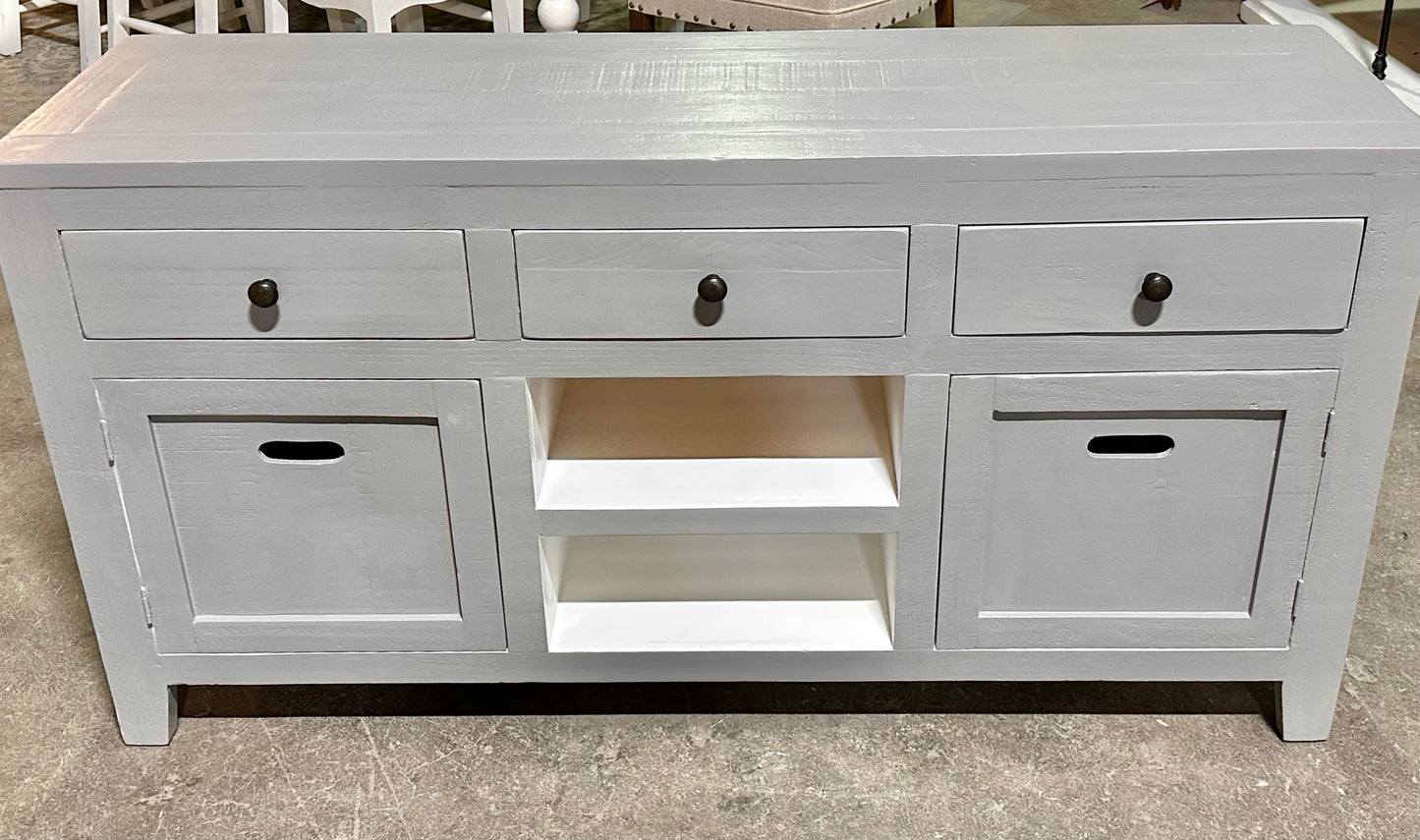 Flynn Gray TV Stand