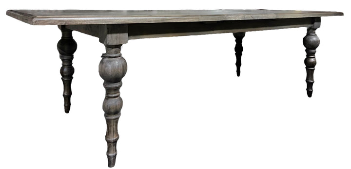 Olivia Extending Dark Weathered Mango Dining Table