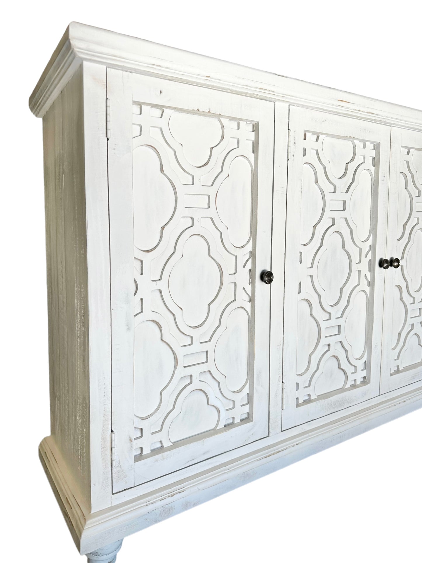 Madeleine White Console Cabinet
