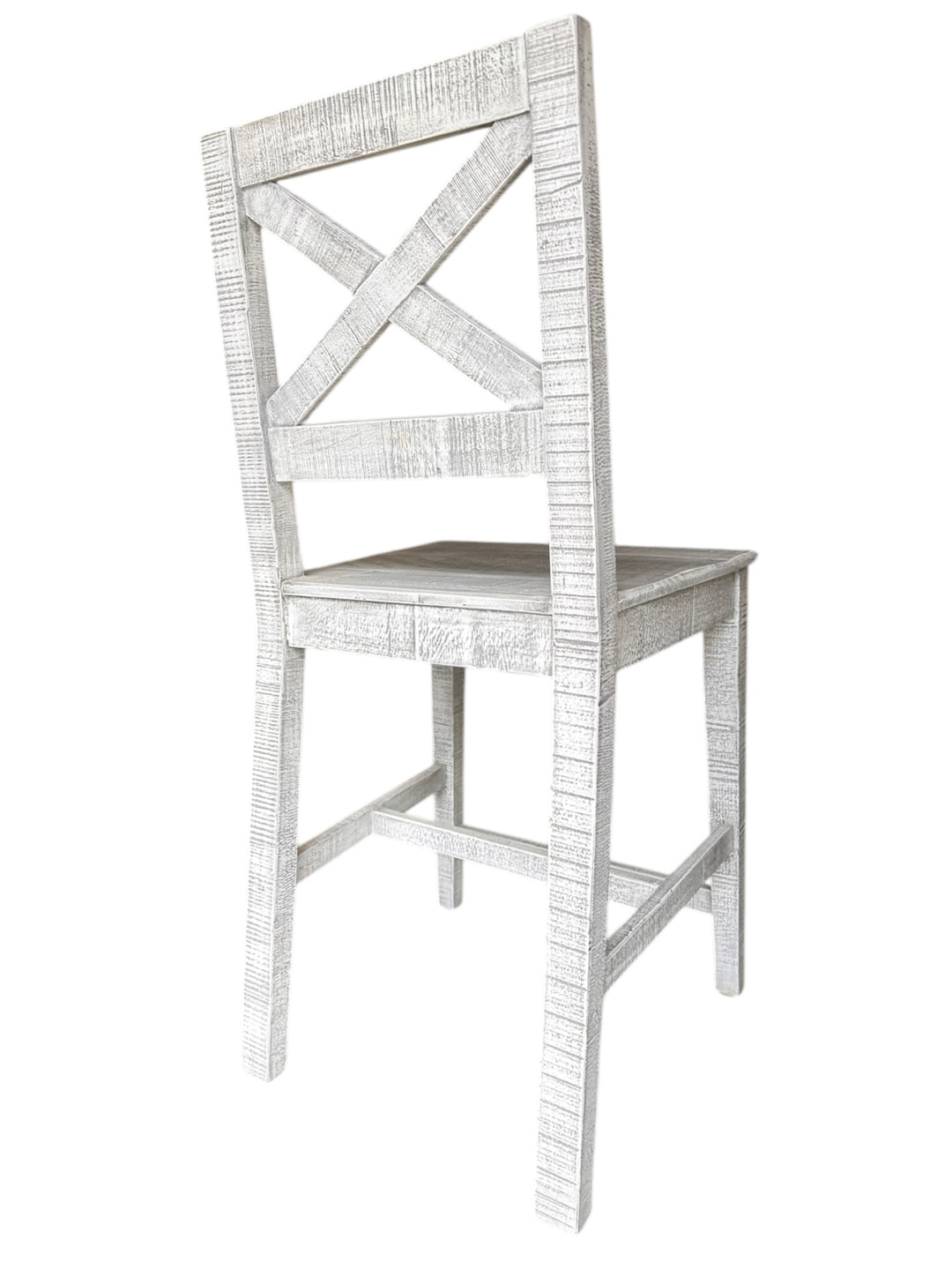 Alicia White Washed Counter Height Stool