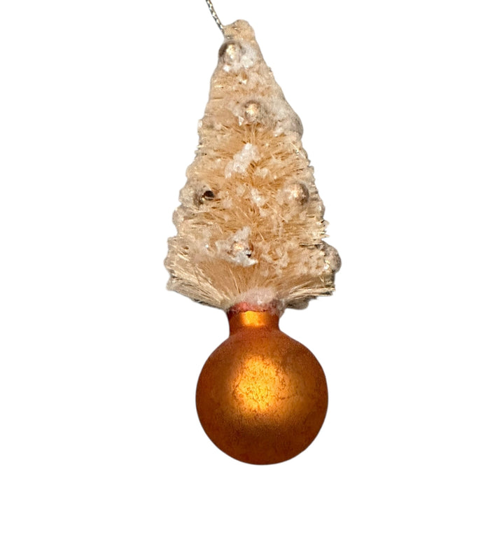 Bottle Brush Christmas Tree ornament