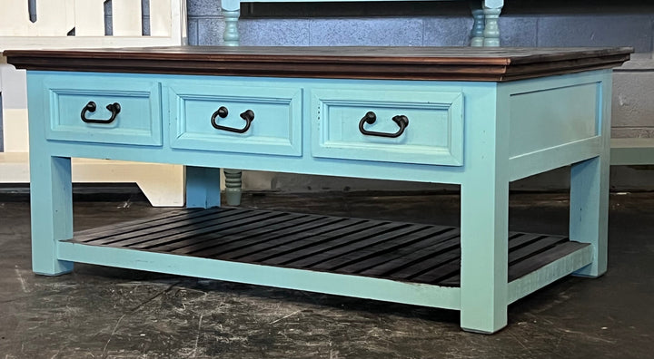 Chloe II Turquoise coffee table