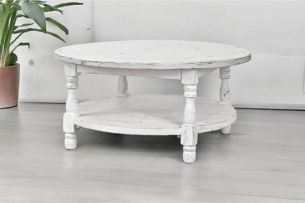 Maddie White coffee table