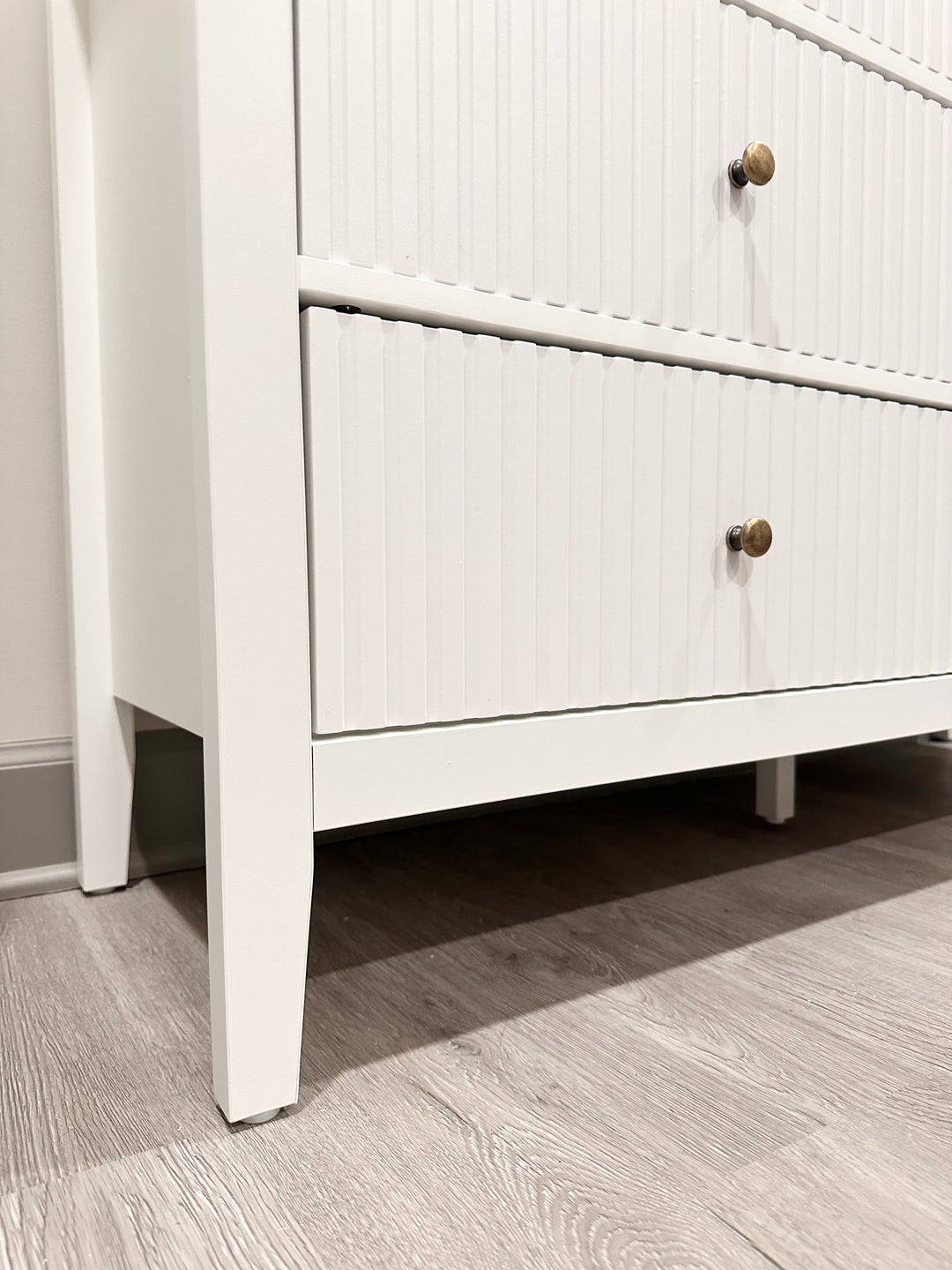 Liam Fluted 6 Drawer Dresser
