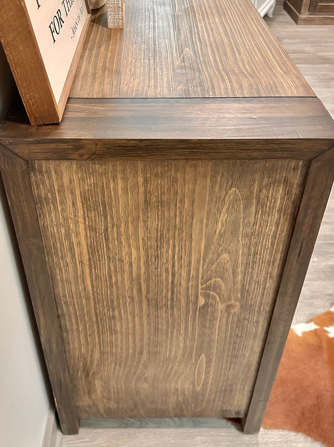 Fallon Rustic Brown Dresser