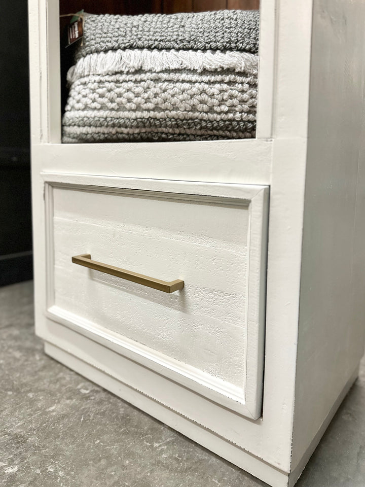 Wren White Small Hall Tree