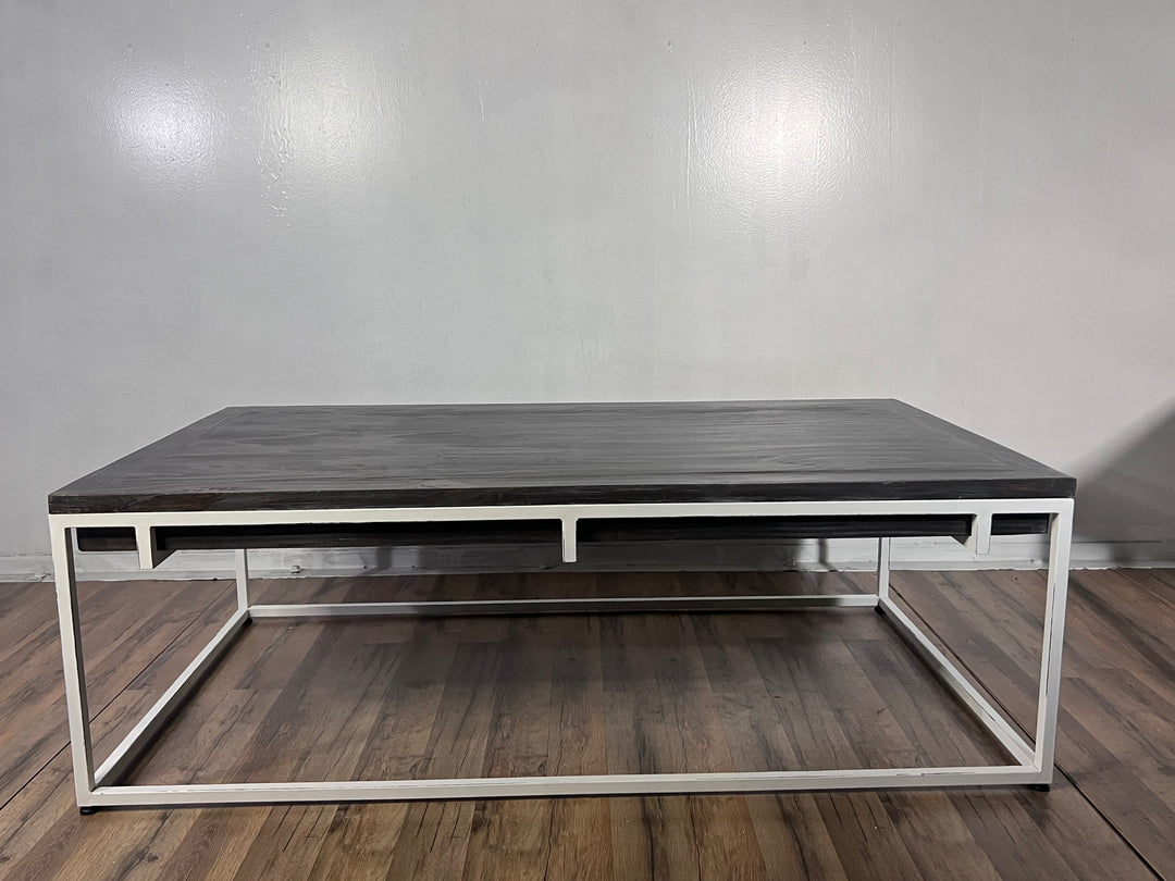 Stella White & Gray Coffee table set