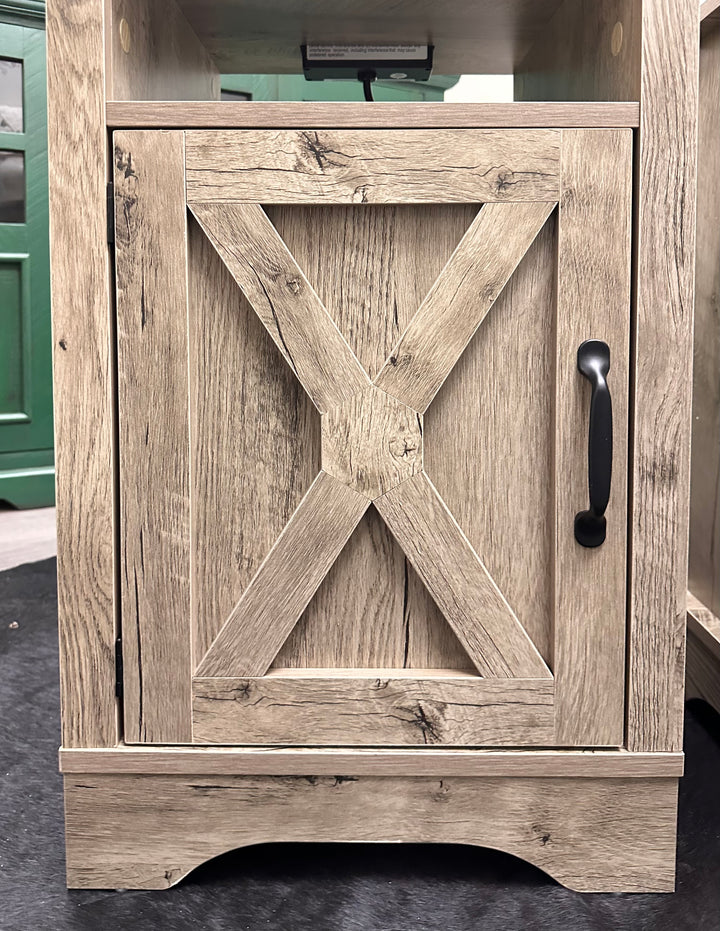 Hadley Weathered Gray Nightstands (pair of 2)