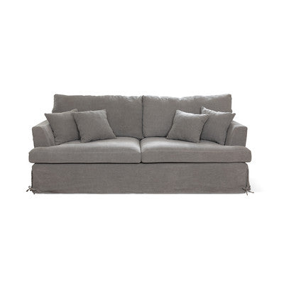 Jeanie Gray Slipcover Sofa