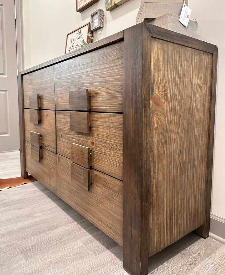 Fallon Rustic Brown Dresser