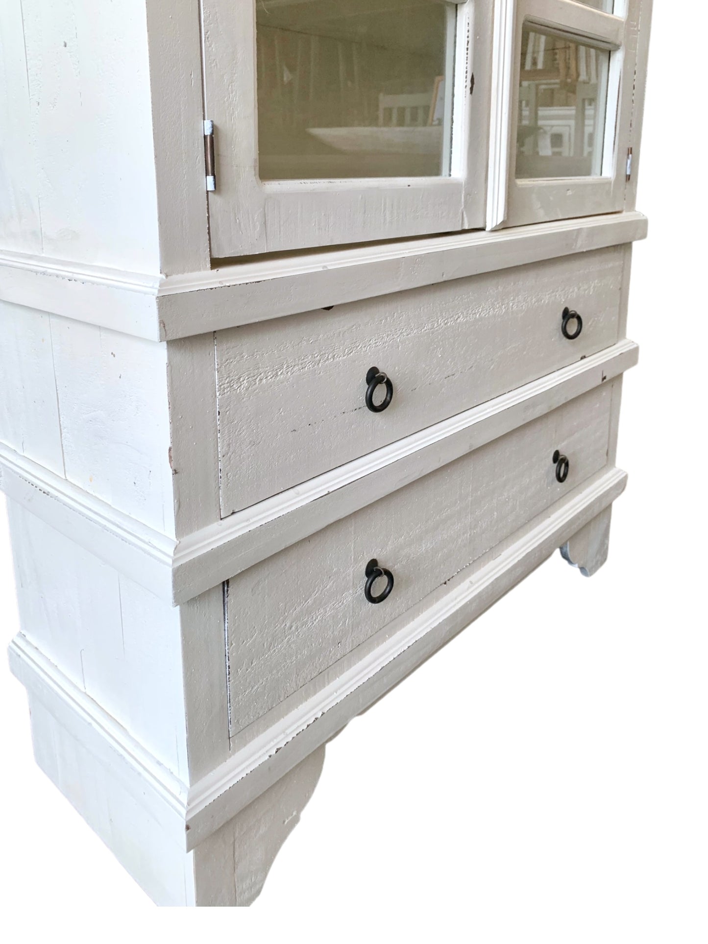 Kelly White Display Cabinet