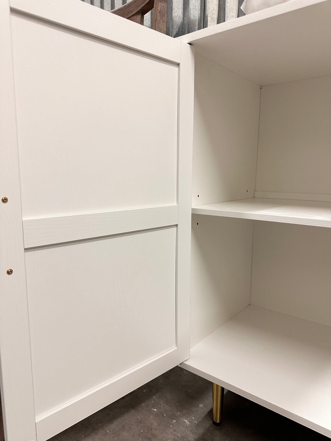 Piper White Accent Cabinet