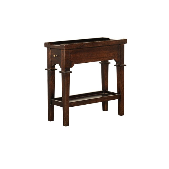 Francis Rectangular Dark Mango End Table