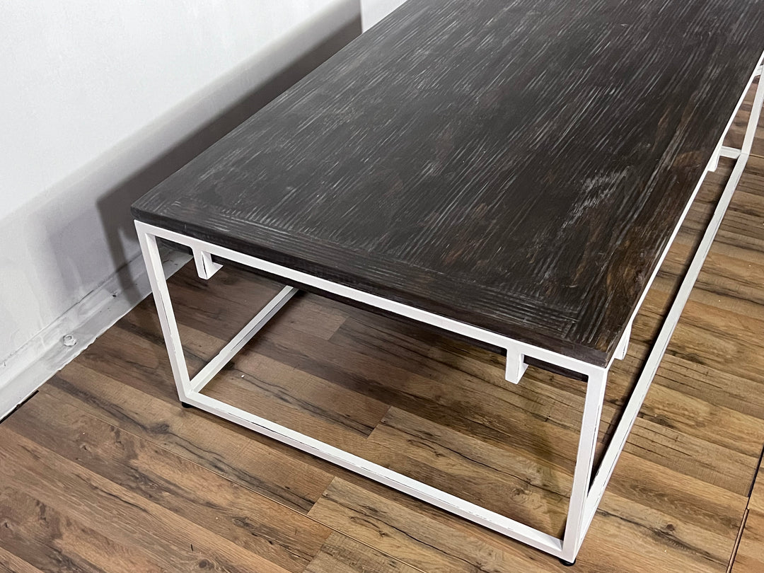 Stella White & Gray Coffee table set