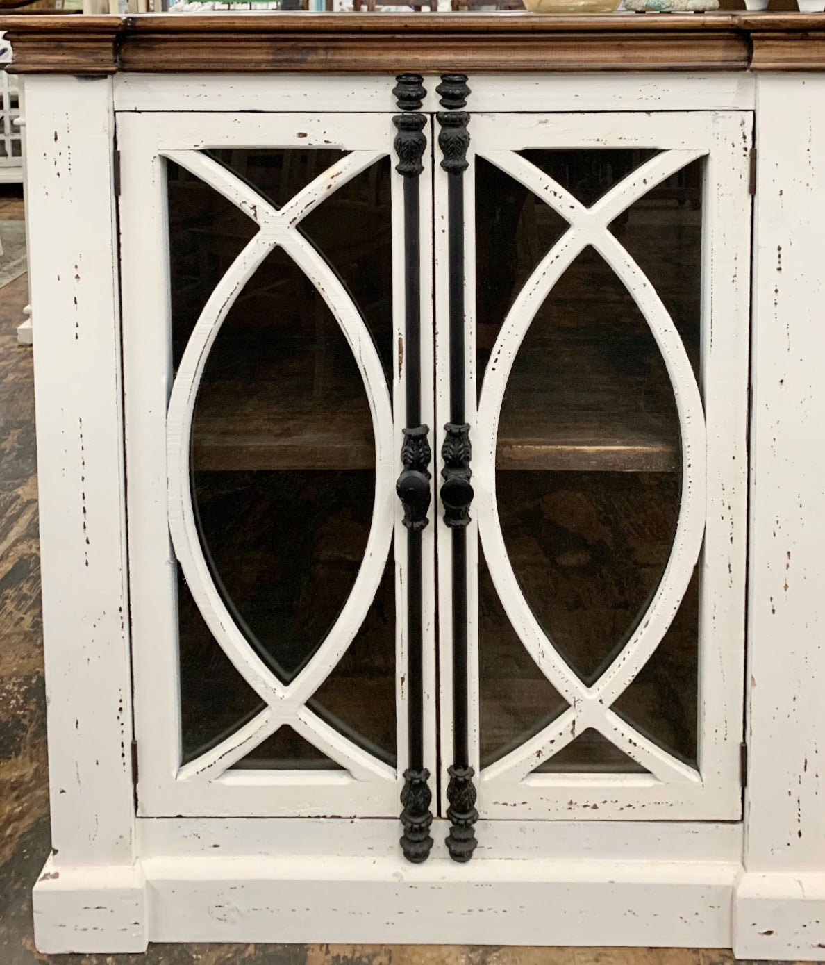 Cameo White & Tobacco Large Buffet